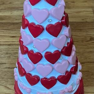 Vibrant Red and Gold Party Decoration Set